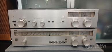 Amplificatore Philips 305 + tuner fm Philips 