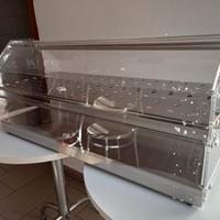 Espositore pasticceria non refrigerato