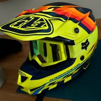 Casco moto cross Troy Lee Design NUOVO