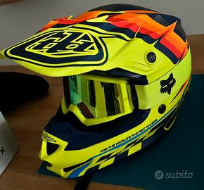 Casco moto cross Troy Lee Design NUOVO