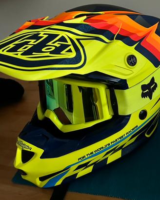 Casco moto cross Troy Lee Design NUOVO