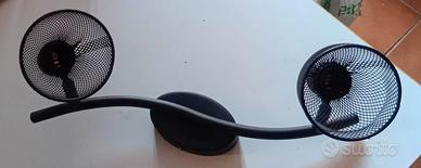 plafoniera a 2 faretti