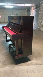 pianoforte verticale Samick mogano scuro