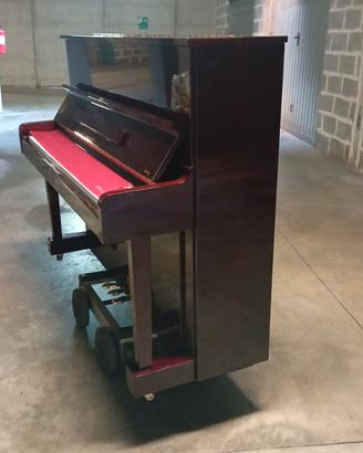 pianoforte verticale Samick mogano scuro