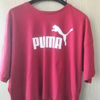 maglietta puma fucsia scuro