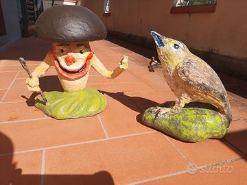 Sculture in cartapesta  Viareggine