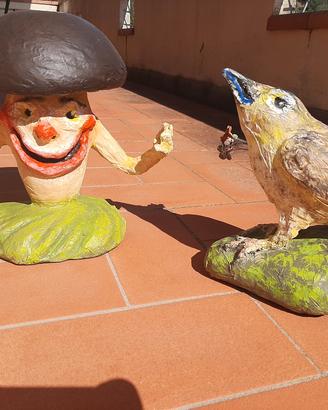 Sculture in cartapesta  Viareggine