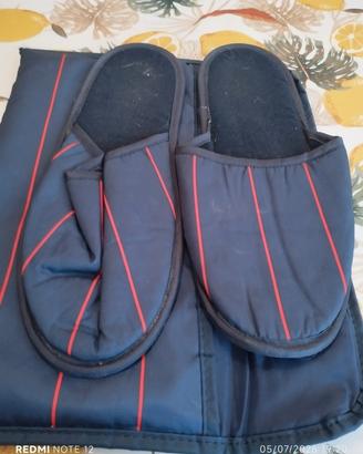 Set pantofole da viaggio 