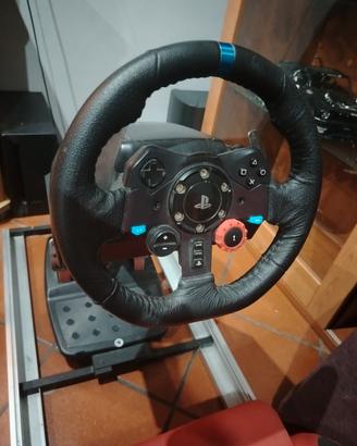 postazione guida ps4 ps5 Logitech g29