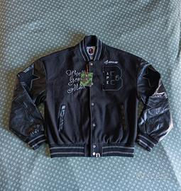 varsity jacket bape - world gone mad - taglia M
