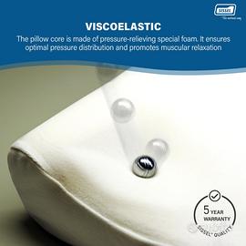 Cuscino Ortopedico Unisex – Adulto, Bianco