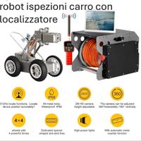 Robot ispezioni - con localizzatore