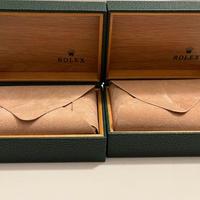 rolex scatole/espositori/targhe/libretti accessori