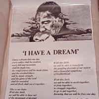 poster plastificato Martin Luther King