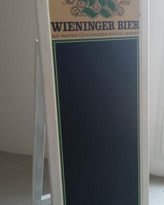 Lavagna pubblicitaria Wieninger Bier
