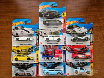10 Hot Wheels nuove sigillate
