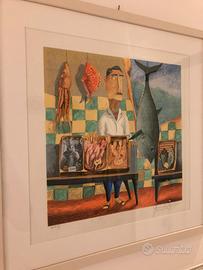 Pino Procopio - litografia