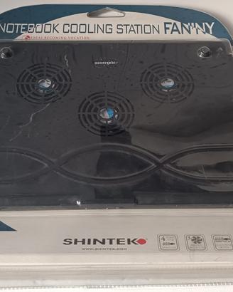Notebook Cooling Station Fan'ny - SHINTEK (Nuovo)