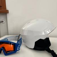 Casco sci  completo di maschera