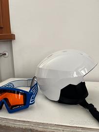 Casco sci  completo di maschera
