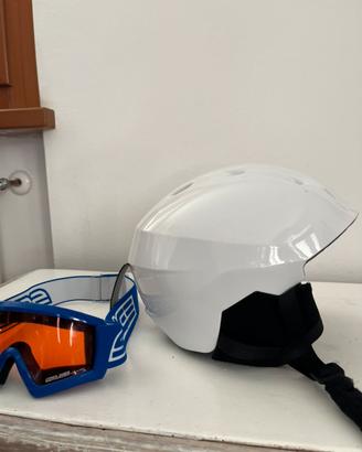 Casco sci  completo di maschera