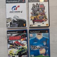 playstation 2 gran turismo 4 burnout 2 gta 3 pes 2