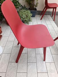 SEDIE IKEA COLORE ROSSO