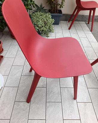 SEDIE IKEA COLORE ROSSO