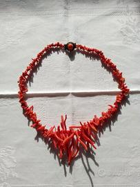 Collana Corallo Rosso Mediterraneo