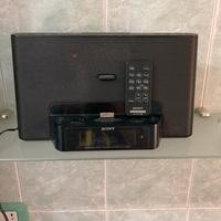 Radiosveglia sony con telecomando