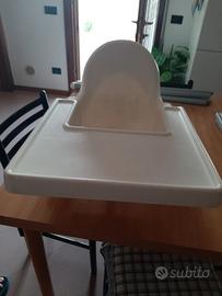 Seggiolone Ikea Antilop con vassoio 