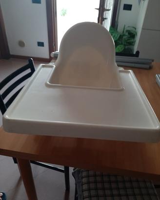 Seggiolone Ikea Antilop con vassoio 
