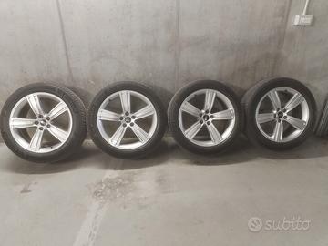 4 CERCHI AUDI 19" + 4 GOMME MICHELIN INVERNALI