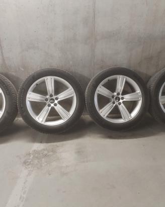 4 CERCHI AUDI 19" + 4 GOMME MICHELIN INVERNALI