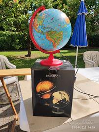 mappamondo illuminato brandani