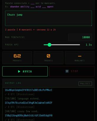 Bitcoin Seed Scan © MOBILE Version per Smartphones