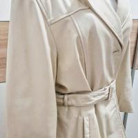 Elegante Giacca Conbipel in Vera Pelle – Beige,50