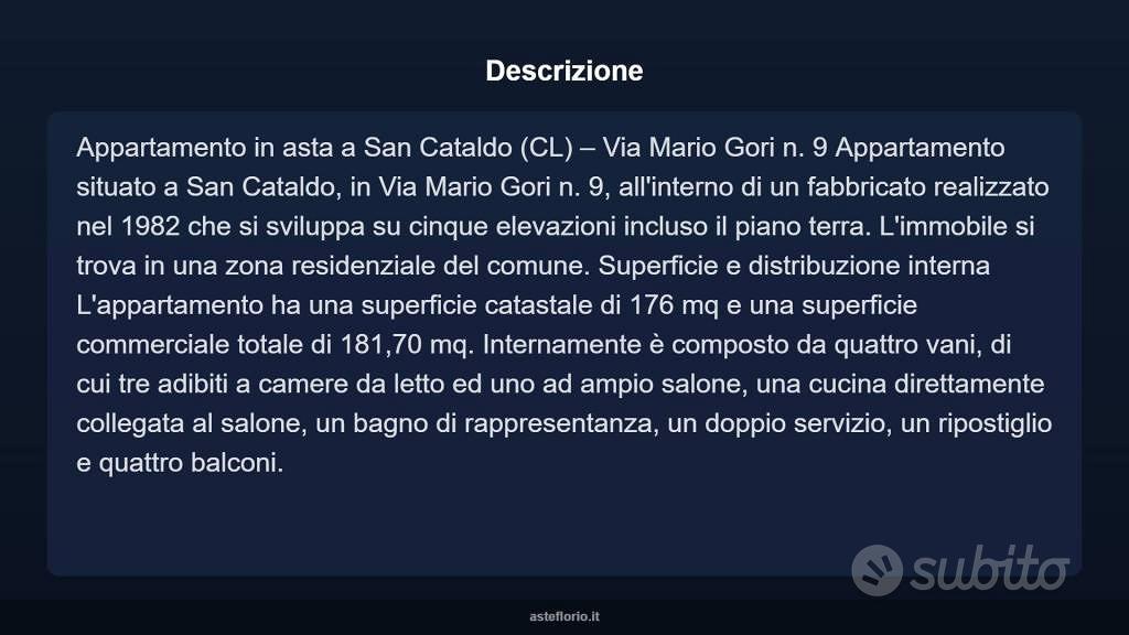 Appartamento – San Cataldo, Caltanissetta - Vista 3