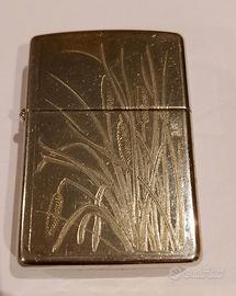 Zippo Silver Plate 1992