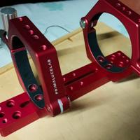 Piastra e anelli per telescopio