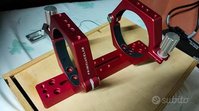 Piastra e anelli per telescopio