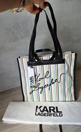 borsa karl lagerfeld tote nuova
