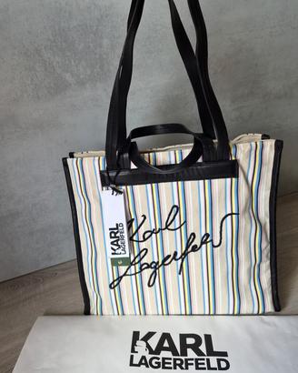 borsa karl lagerfeld tote nuova
