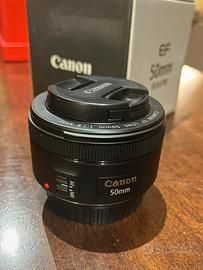 Obiettivo canon EF 50mm f/1.8 STM