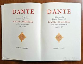 Divina Commedia Dante - Uriot 1975. Ediz. Numerata