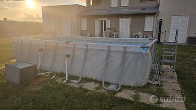 Piscina fioritura bestway 549x274