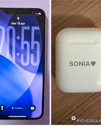 Apple iPhone 12 da 128gb + AirPods