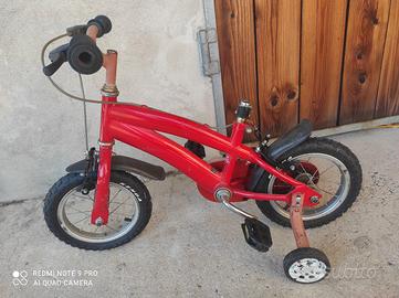 Bici bambino con rotelle