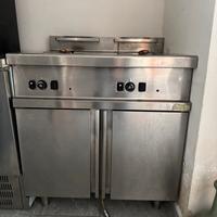 Friggitrice Silko professionale doppia vasca gas