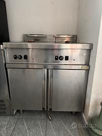 Friggitrice Silko professionale doppia vasca gas